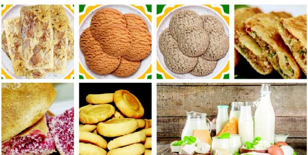 A selection of food and dairy value-added products developed within the initiative