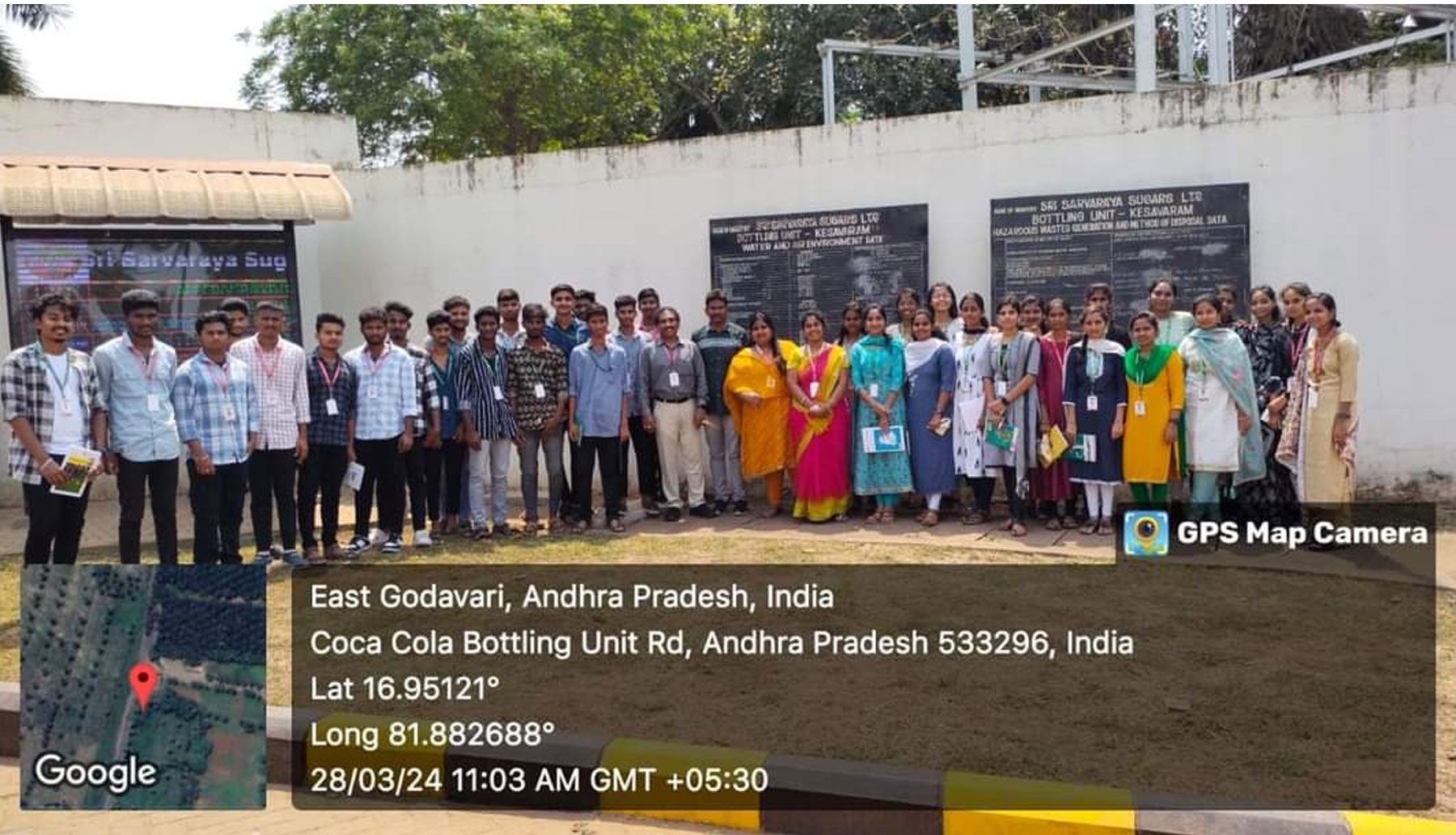 Visit to Sri Sarvaraya Sugars