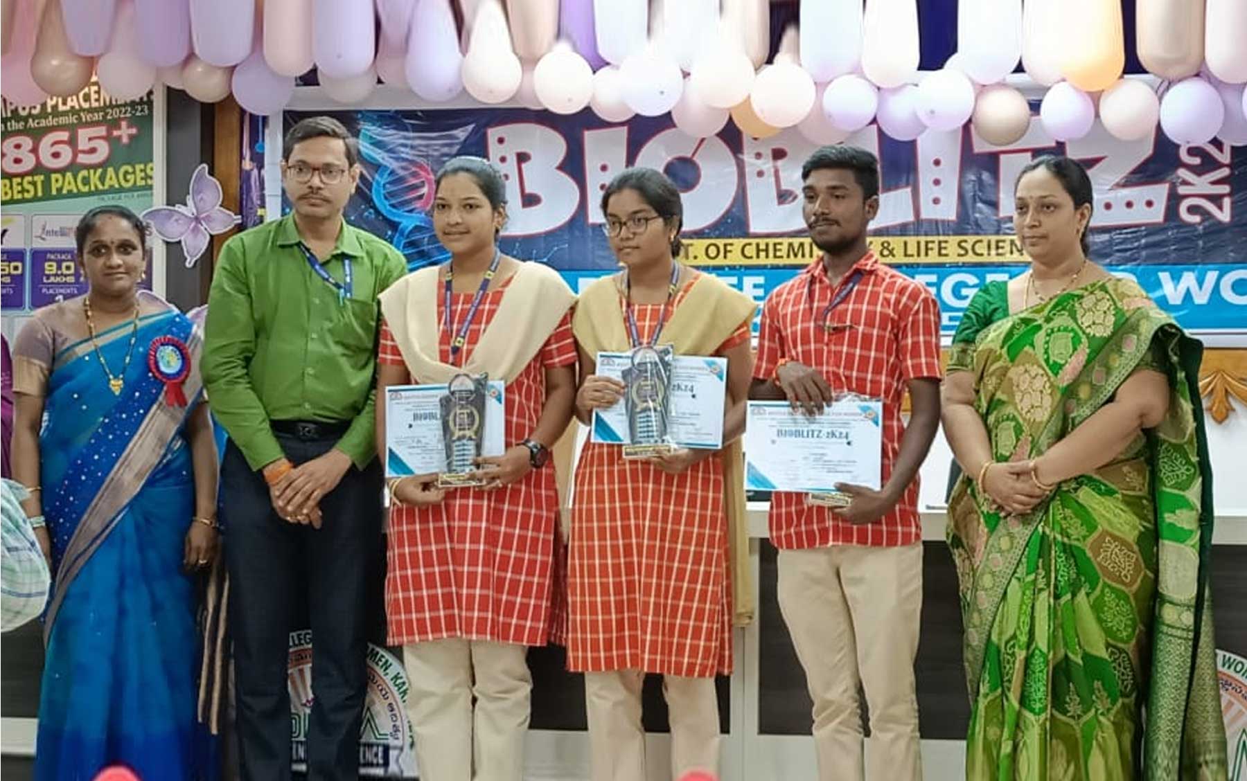 REMARKABLE ACHIEVEMENT OF SPACES DEGREE COLLEGE STUDENTS IN OTHER COLLEGE’S FEST