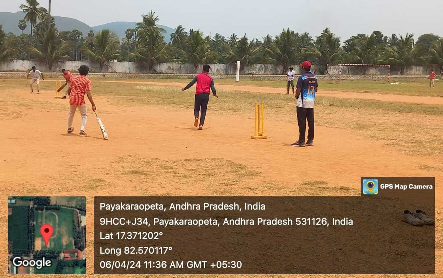 SPACES DEGREE COLLEGE MEN'S CRICKET LEAGUE - 06.04.2024