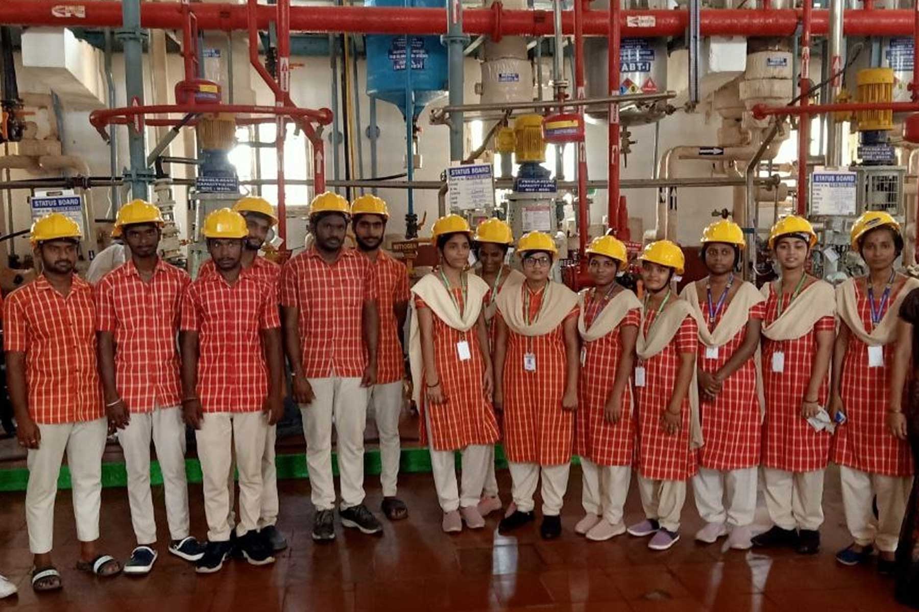 INDUSTRIAL VISIT TO HETERO PHARMACEUTICALS
