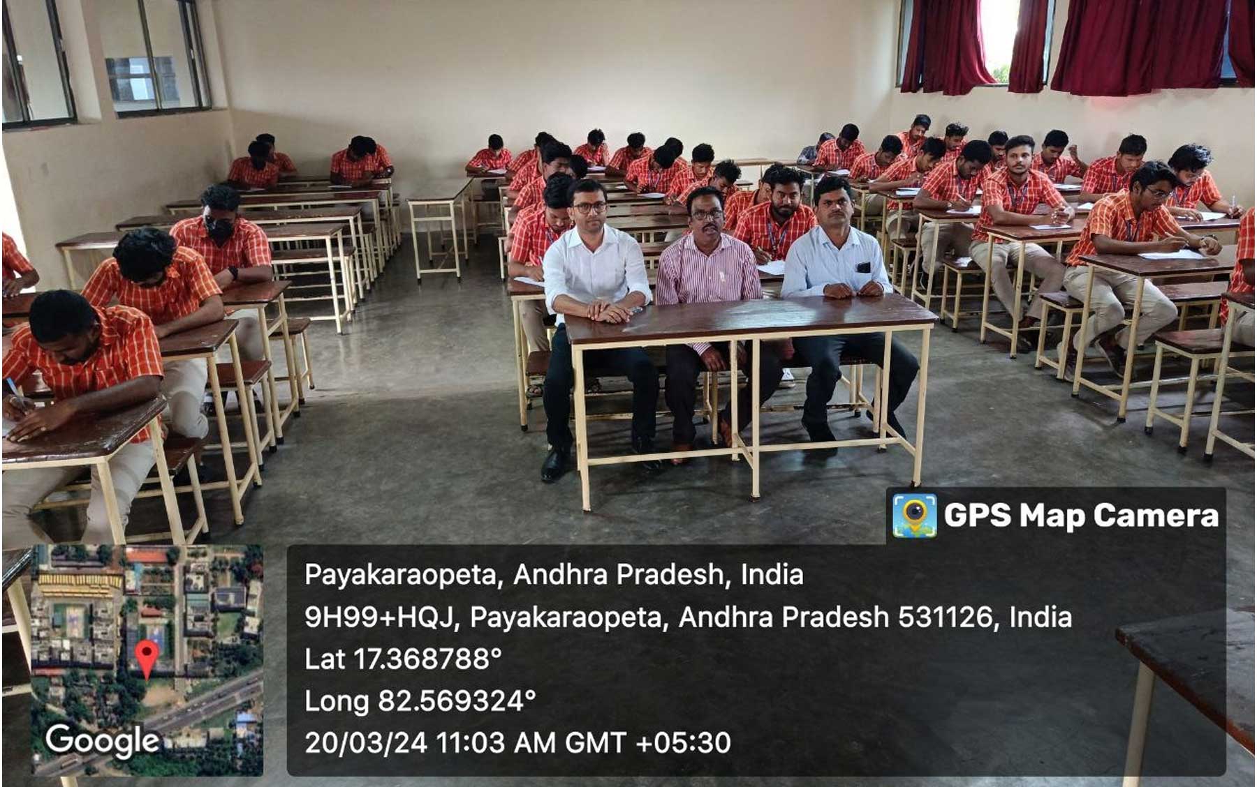 ON-CAMPUS PLACEMENT DRIVE CONDUCTED BY SANVIRA BIOSCIENCES PVT. LTD. ON 20.03.2024