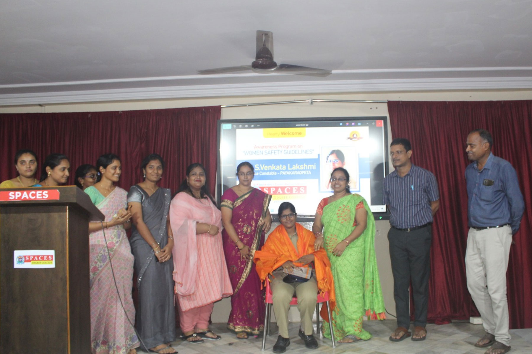 Awareness on women safety guidelines