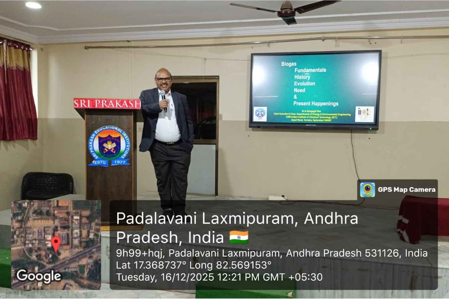 Biogas Can Ensure a Sustainable Future: Dr. Gangagni Rao