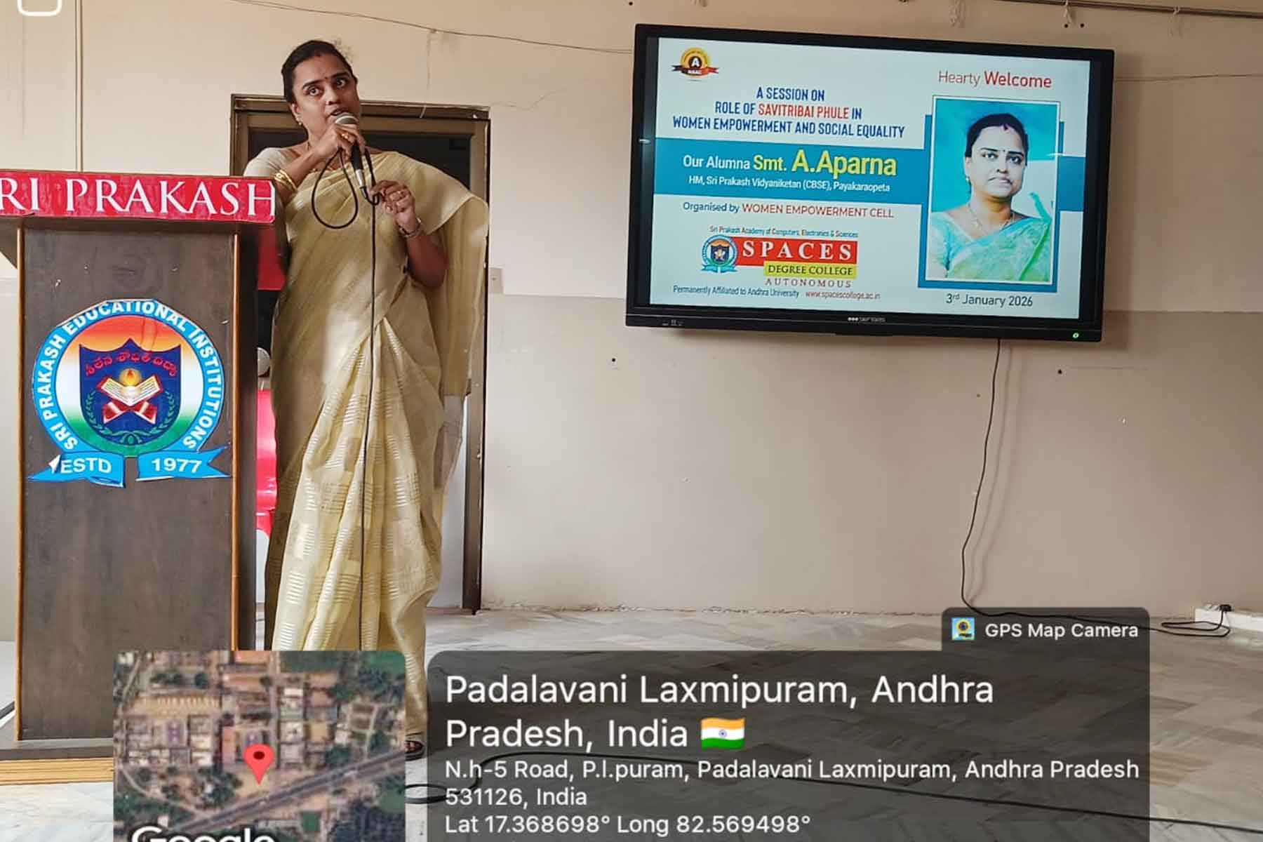 Honouring Savitribai Phule: 195 Years of Inspiring Women Empowerment - 03.01.2026
