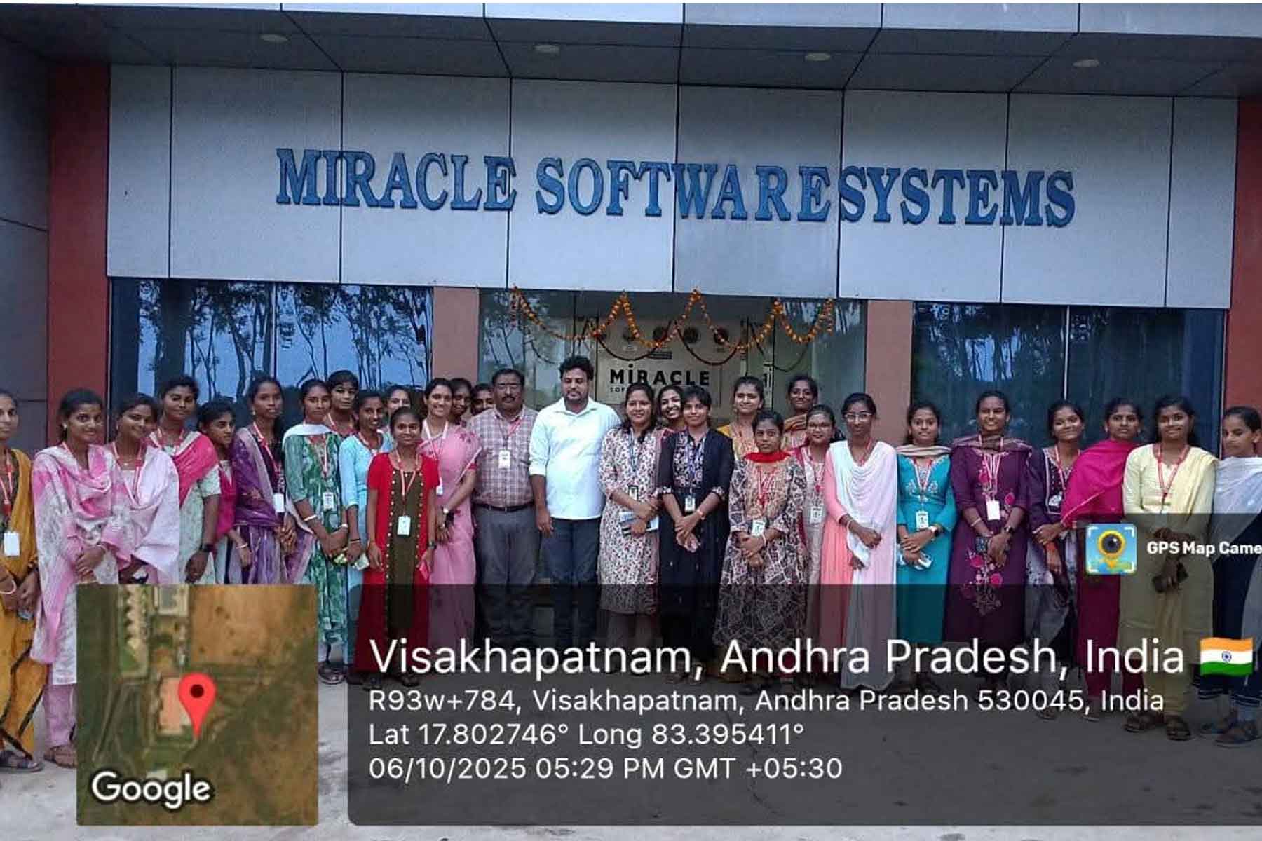 Industrial Visit to Miracle Software Systems: A Valuable Learning Experience