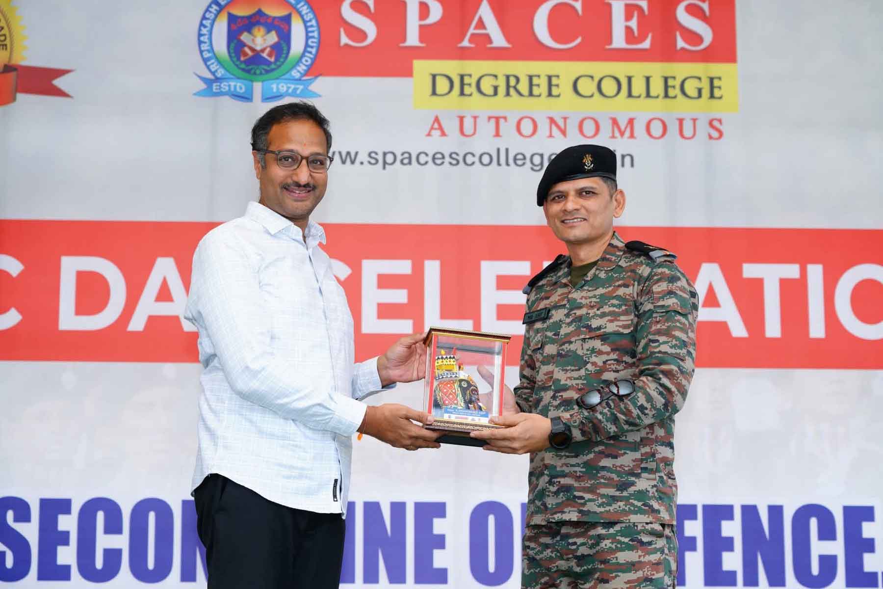 78th NCC Day celebrations @ SPACES - 29.11.2025
