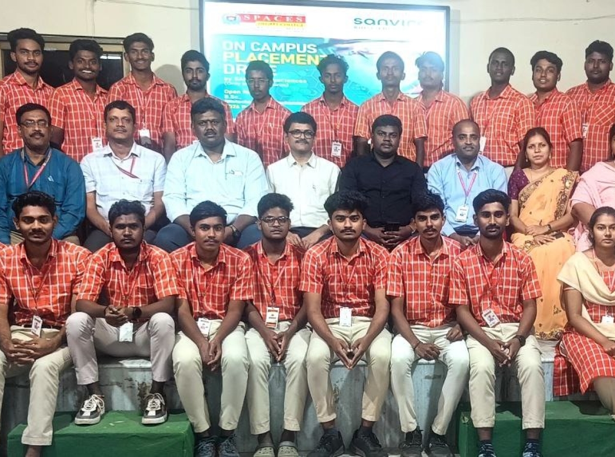 Sanvira Biosciences Internship &amp; Placement Drive at SPACES Degree College - 26.12.2025