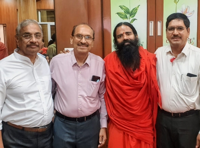 MoUs with Patanjali Ayurved University and Patanjali Research Foundation