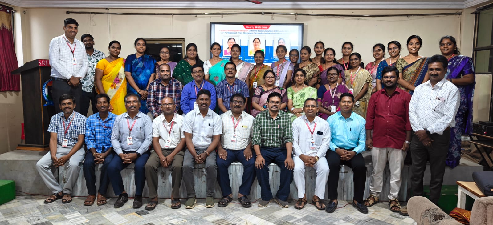CAPACITY BUILDING WORKSHOP FOR FACULTY ON OUTCOME  BASED EDUCATION (OBE) UNDER NEP-2020 - 14-05-2026