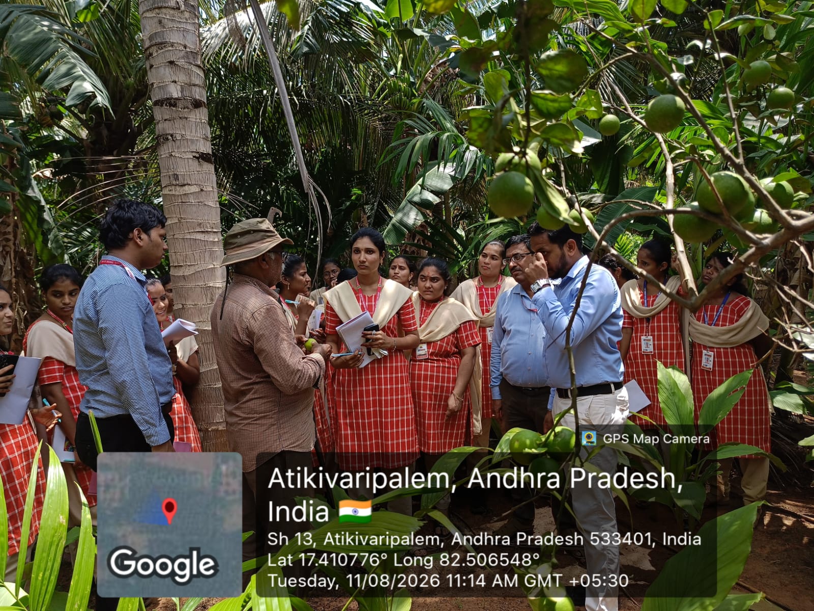 Educational Field Visit to Natural Fresh Farms, Kolimeru