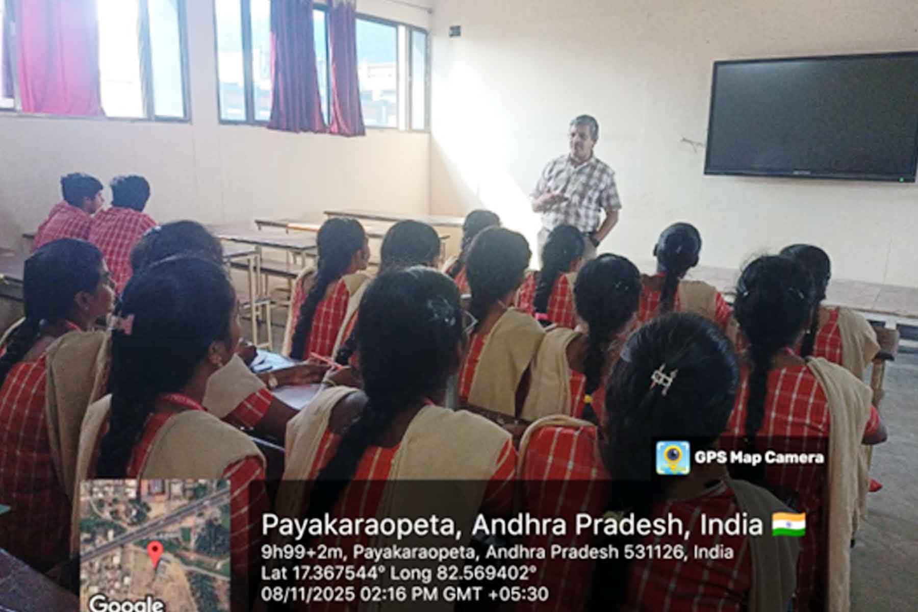 Guest Lecture on “The Journey Beyond Graduation: Higher Studies in Mathematics” by Dr.G.V.S.R.Deekshitulu