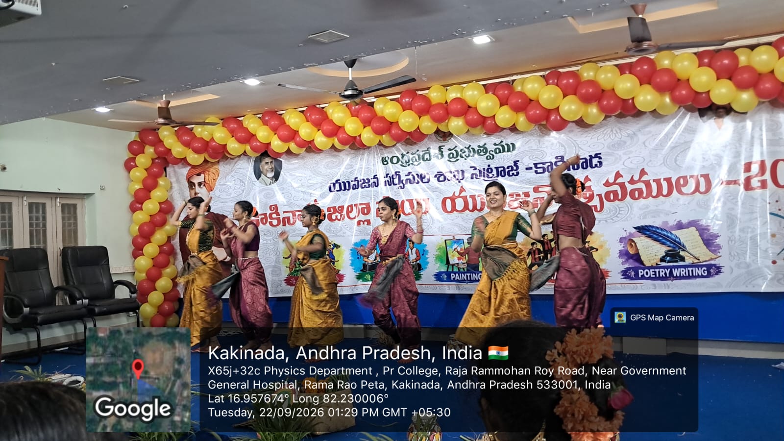 SPACES Degree students @ District level Youth Festival